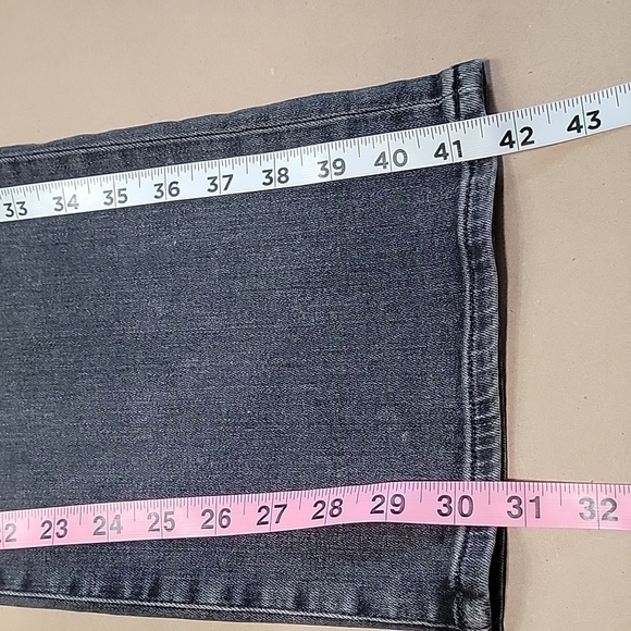 J. Crew Size 29 Washed Black Curvy Full Length Demi Boot Denim Jeans, NWOT - Picture 10 of 15